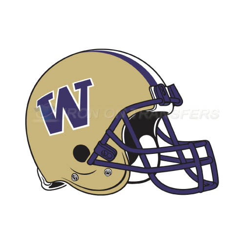 Washington Huskies Logo T-shirts Iron On Transfers N6904 - Click Image to Close